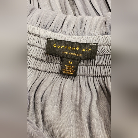 Current Air Elegant Gray Pleated Dress Size M. - Picture 11 of 12